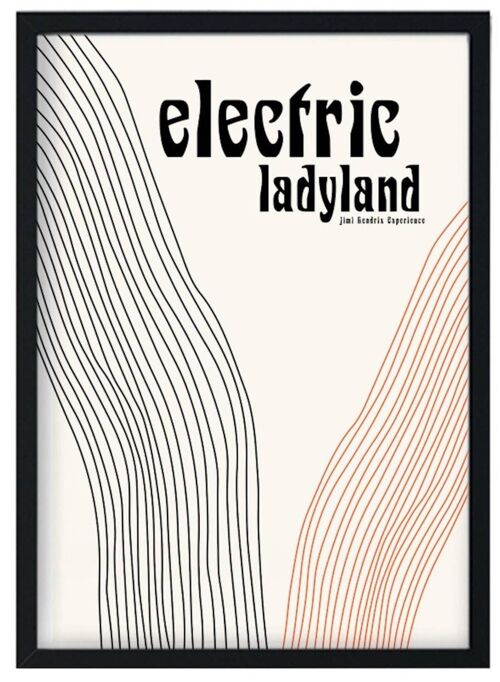 Electric Ladyland Retro Giclée Art Print