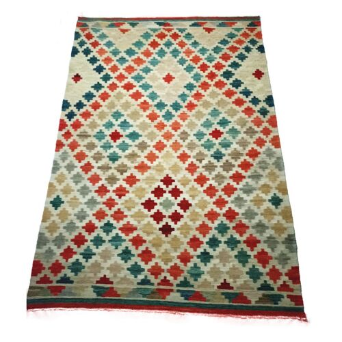 Handmade Chino Woolen Kilim Rug