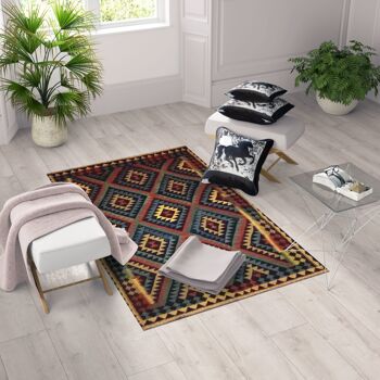 Tapis Kilim en métal nomades 2