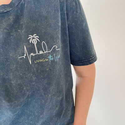 T-shirt mixte Living by the Waves