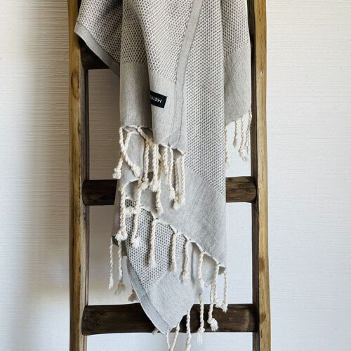 Panàru Turkish Towel Peshtemal - ANTHRACITE