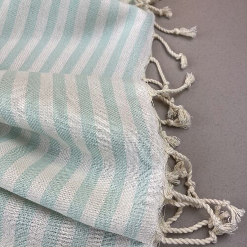 Curaçao Turkish Towel Peshtemal - MINT