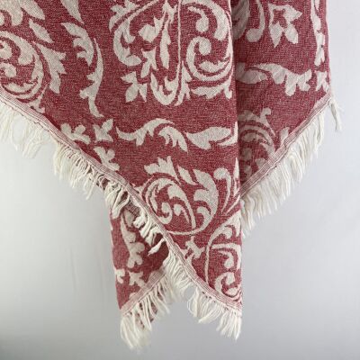 Asciugamano turco maremmano Peshtemal - RED