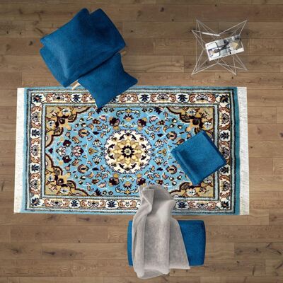 Handgeknüpfte Teppiche im orientalischen Stil Kashan