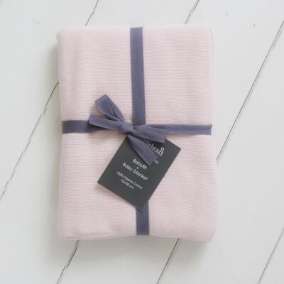 Copertina Littleheart Fine Knit Soft Pink