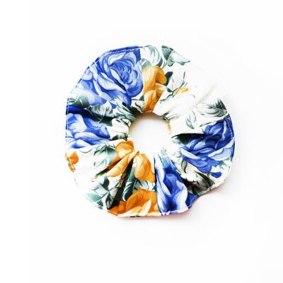 Blue and Yellow Cabbage with Flowers