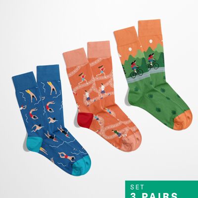 Activity Set (3 pack) | Sport Set Socks | Sport Activity Socks | Hobby Socks |