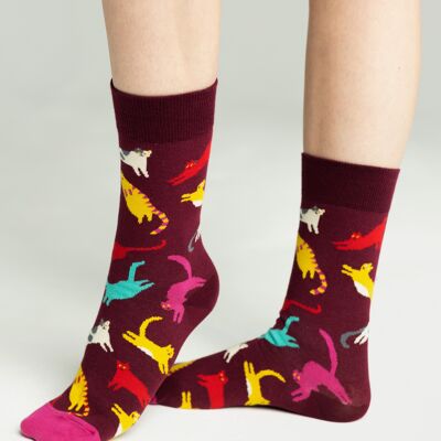 Meow socks | Cat Socks | Cat Lover Socks | Funny Cats | Lovely Cats |