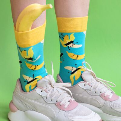 Vuoi calzini a banana | Calzini alla banana | Calzini divertenti | Calzini divertenti alla frutta | Collezione Banana |
