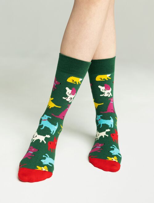 Doggo Socks | Smily Dogs Socks | Dogs Pattern Socks | Dogs Lover Socks | Funny Dogs Socks