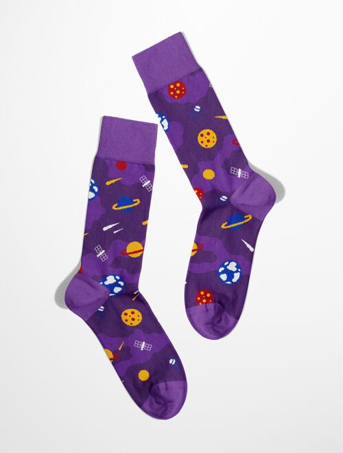 Planets Socks | Spaceman Socks | Universe Socks | Cosmos Socks | Astronauts Socks | Cosmos Lover Socks