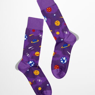 Planetensocken | Spaceman Socken | Universumssocken | Kosmos Socken | Astronautensocken | Kosmos-Liebhaber-Socken