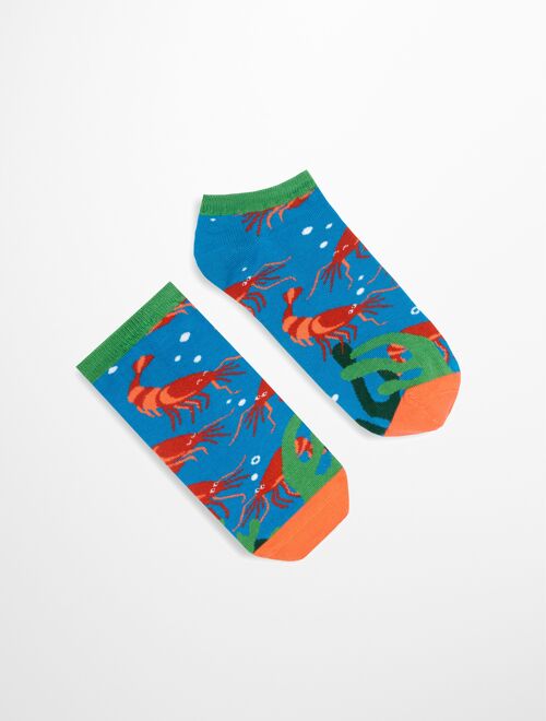 Shrimpy short socks | Sea life Socks | Sea Socks | Unisex Socks |