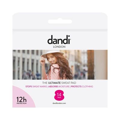 Dandi®-Pad | Schweißpads, die das Problem von Schweißflecken und Flecken lösen
dandi® Pad Damen Packung mit 14
Regulärer Preis4,99€