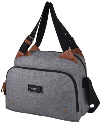 Sac à langer Titou City Grey 4