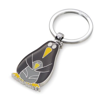 Schlüsselanhänger | Pinguin mit Küken | PINGUIN & PINGU