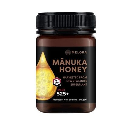 Miel de Manuka Melora 525 + MGO UMF15 + 500g