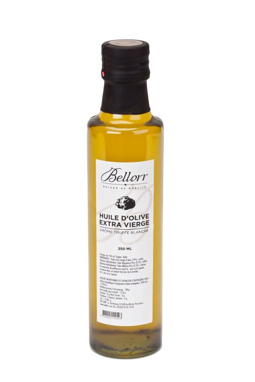 Huile d'olive extra vierge arôme truffe blanche 100ml