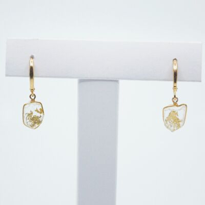 boucles d'oreilles arcturus transparentes