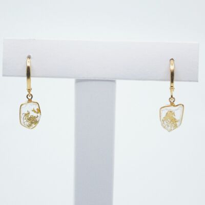 transparent arcturus earrings