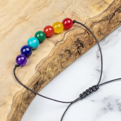 The 7 Chakra Bead Bracelet