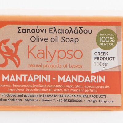 Hand made Olive Oil soap - Mandarin