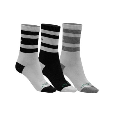 GSA SUPERCOTTON Superlogo Retro Socks / 3 Pack / Multicolor