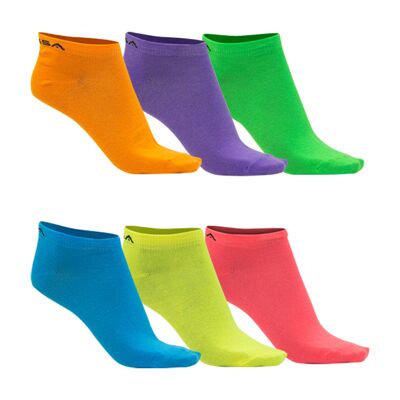 GSA HYDRO+ Low Cut Ultra Light Socks / 6 Pack / Multicolor1