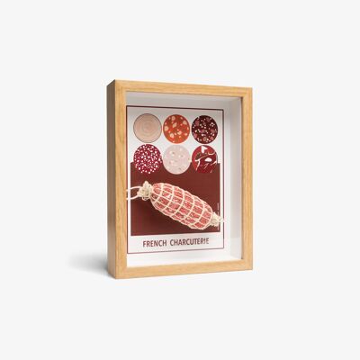 "French Charcuterie" box frame