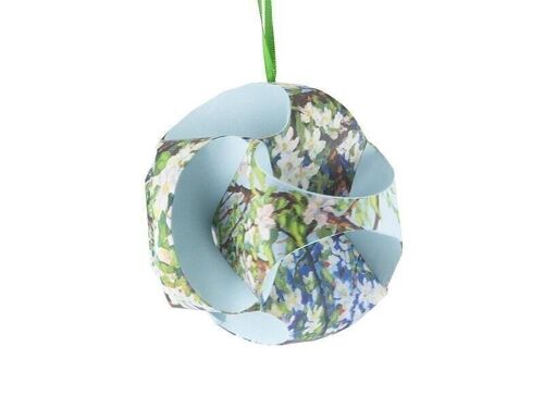 DIY Paper Christmas Ball, Toorop, blossom
