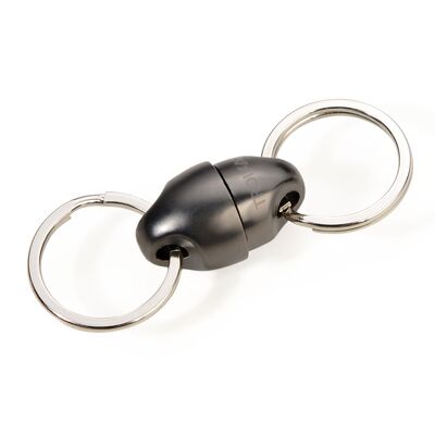 Schlüsselanhänger | bestehend aus 2 magnetisch verbundenen Einzelteilen | PLUS & MINUS