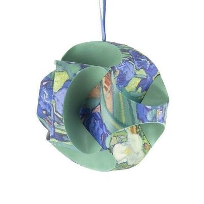 Boule de Noël DIY, Van Gogh, Iris