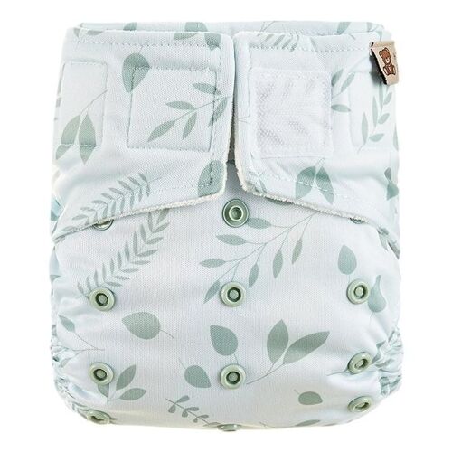 All-In-One luier | Botanical | Baby | 1-size-fits-all | HappyBear Diapers - HappyBear Diapers