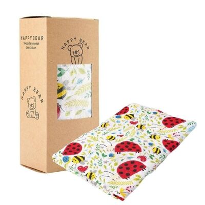 Hydrophilic cloth | Lady Bugs - HappyBear Diapers