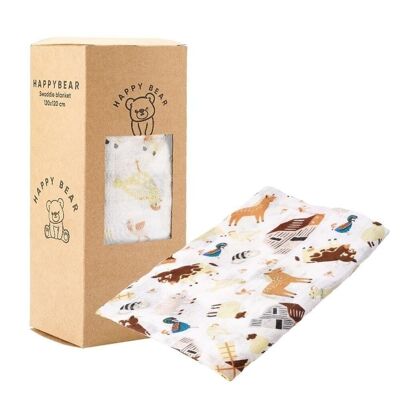 Hydrophilic cloth | Farm Animals - HappyBear Diapers
