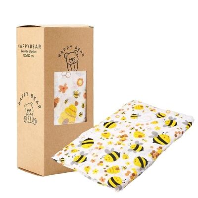 Hydrophilic cloth | Bees - HappyBear Diapers