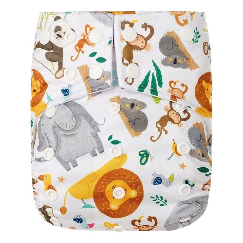 Pocketluier | Wild Animals - HappyBear Diapers