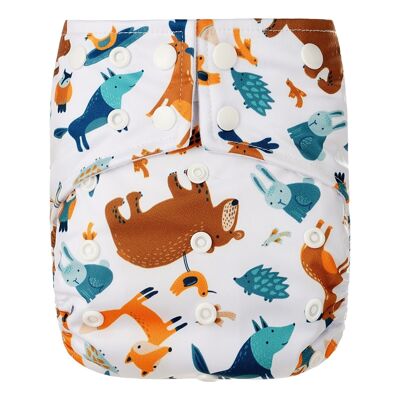 Pocketluier | Forest Animals - HappyBear Diapers