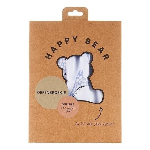 Oefenbroekje | Blue Giraffe - HappyBear Diapers