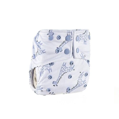 Pocketluier | Blue Giraffe - HappyBear Diapers