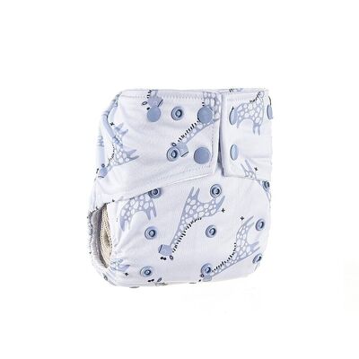 Pocketluier | Blue Giraffe - HappyBear Diapers