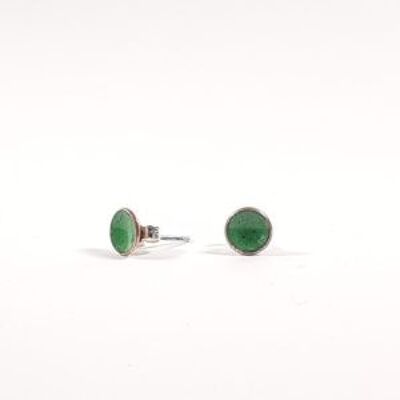 Borchie Concave 8mm – Verde Erba