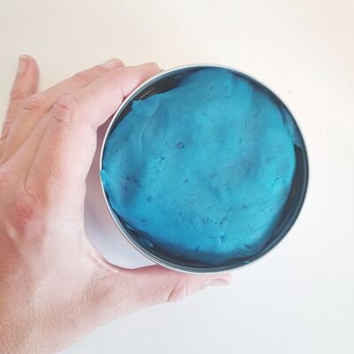 pâte à modeler bleue , 150g