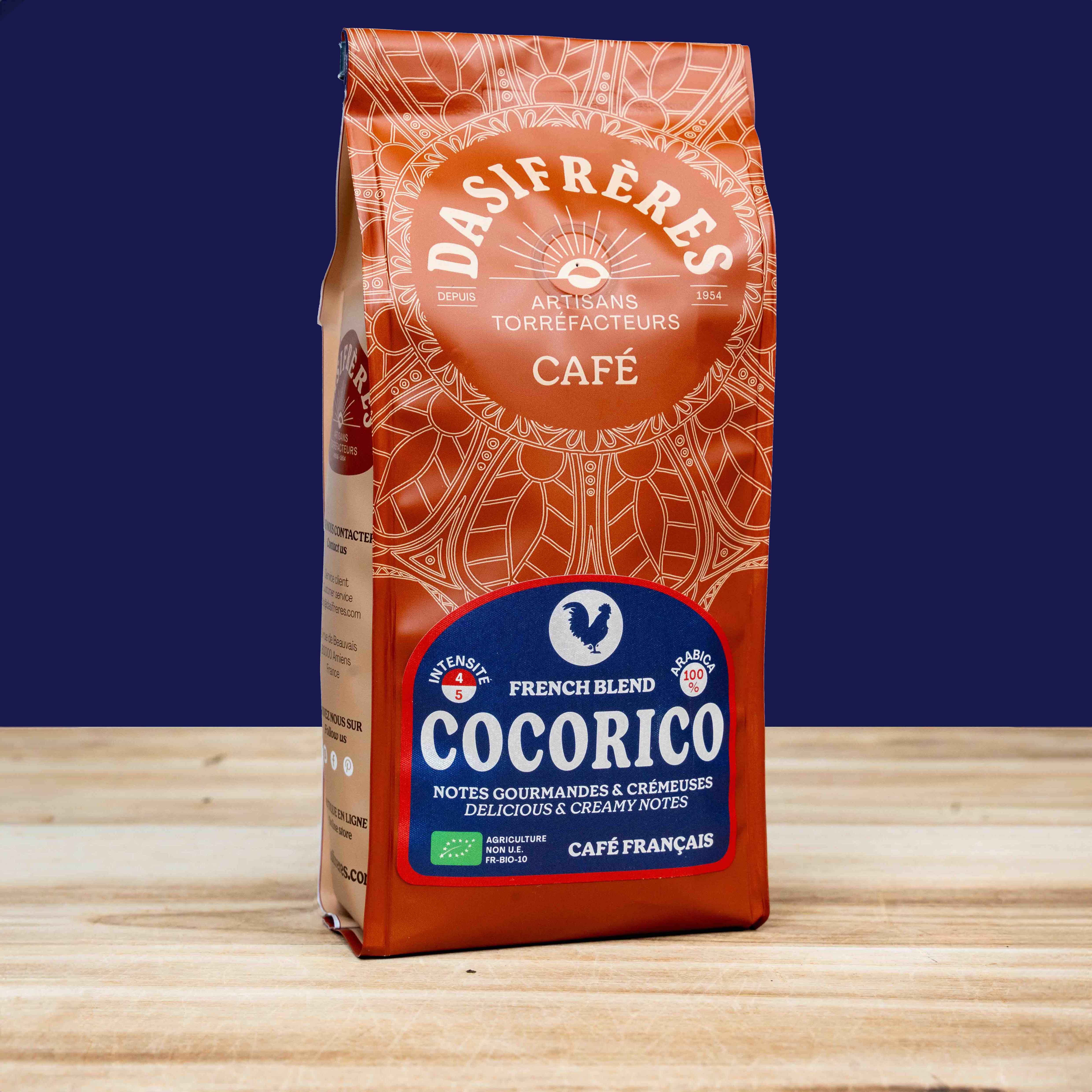Cocorico Coffee - French Blend ORGANIC*