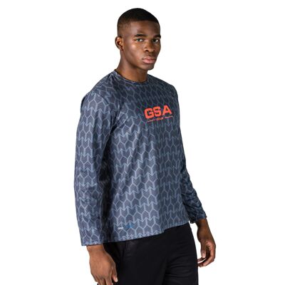 GSA Men's Active Longsleeve Top - Grey