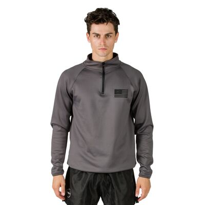 GSA Men's R3 Scuba Μockneck Top - Charcoal