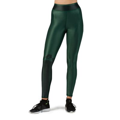 GSA Women's R3 Printed Glow Leggings 7/8 - Trekking Green