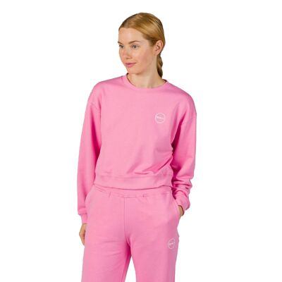 GSA Women's French Terry Cropped Sweatshirt - Pink