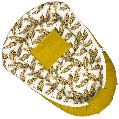 Babynest MMCHIC Leo plumas ocre