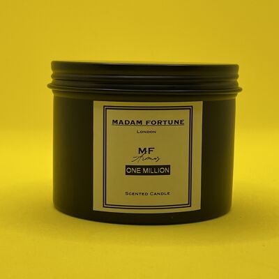 SCENTED CANDLE 100G - One Million (inspired by Paco Rabanne)